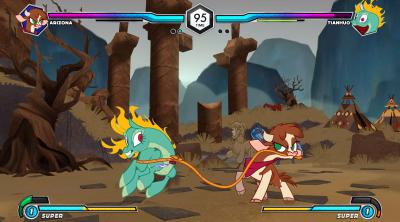 Screenshot of Them's Fightin' Herds