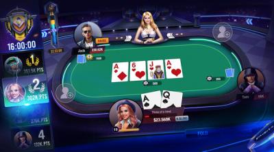 Screenshot of Thunderbolt Poker