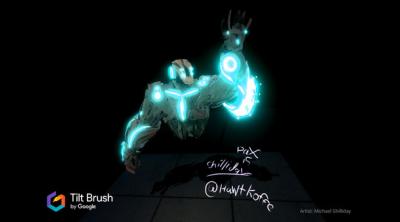 Screenshot of Tilt Brush