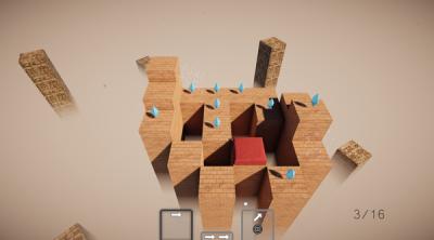 Screenshot of Tilting Tiles: Micro Challenge