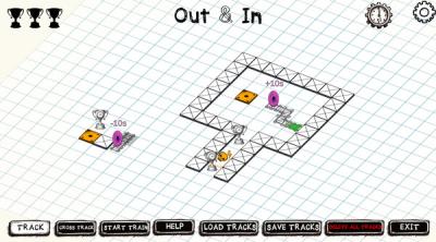 Screenshot of TimeTrain