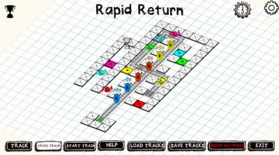 Screenshot of TimeTrain