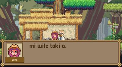 Screenshot of Toki Pona Island