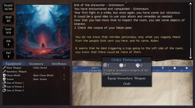 Screenshot of Tome of Fates