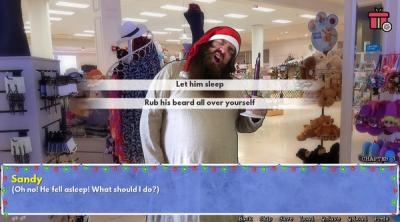 Screenshot of Too Many Santas!