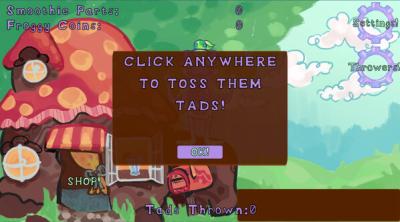 Screenshot of Tossin Tads!