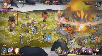 Screenshot of Touhou Big Big Battle