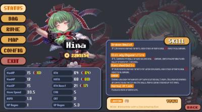 Screenshot of Touhou Blooming Chaos 2