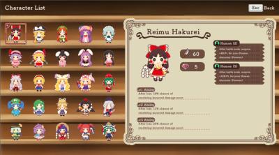 Screenshot of Touhou DollDraft