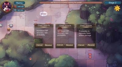 Screenshot of Touhou Eternal Spell Cards