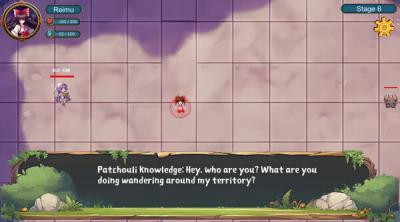 Screenshot of Touhou Eternal Spell Cards