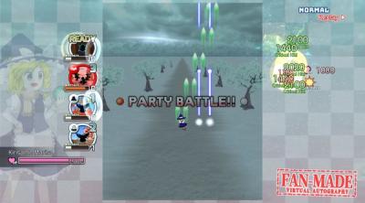 Screenshot of Touhou Fan-made Virtual Autography