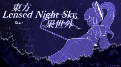 Screenshot of Touhou Lensed Night Sky, Kaseigai