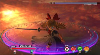 Screenshot of Touhou: New World