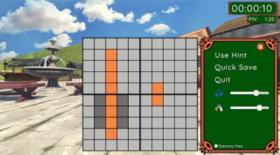 Screenshot of Touhou Picross ~ Nazrin's Puzzles