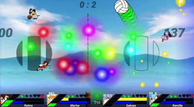 Screenshot of Touhou Volleyball Danmaku