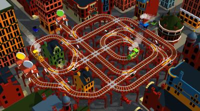 Screenshot of Train Maze Master