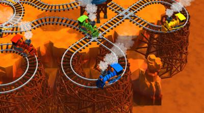 Screenshot of Train Maze Master