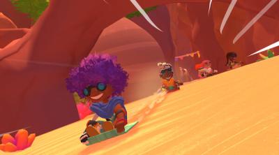 Screenshot of Tray Racers