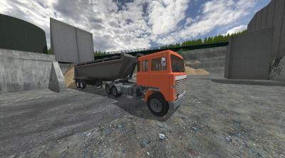 Screenshot of Truck Parking Simulator VR