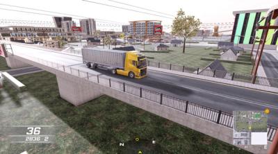 Screenshot of Truck Simulator in City