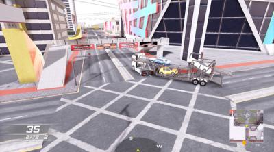 Screenshot of Truck Simulator in City