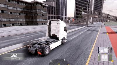 Screenshot of Truck Simulator in City