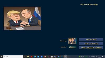 Screenshot of Trump Jigsaw