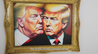 Screenshot of Trump Simulator 2025
