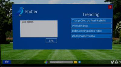 Screenshot of Trump Simulator 2025