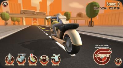 Screenshot of Turbo Dismounta