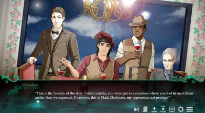 Screenshot of Twice Reborn: a vampire visual novel