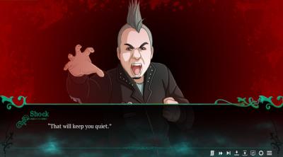 Screenshot of Twice Reborn: a vampire visual novel