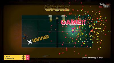 Screenshot of Twin Stick Tennis