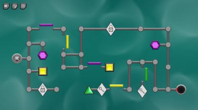 Screenshot of Two Portals - A Gemstone Puzzle Game