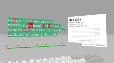 Screenshot of Typing Simulator