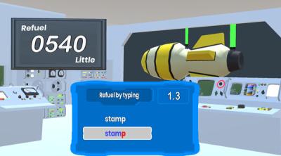 Screenshot of TypingRocket