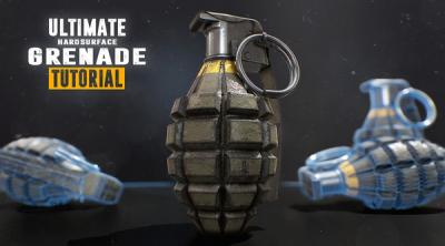 Screenshot of Ultimate Grenade Tutorial - Hardsurface 3D Course