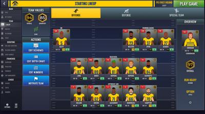 Screenshot of Ultimate Pro Football Coach