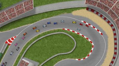 Screenshot of Ultimate Racing 2D