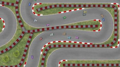 Screenshot of Ultimate Racing 2D