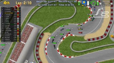 Screenshot of Ultimate Racing 2D 2