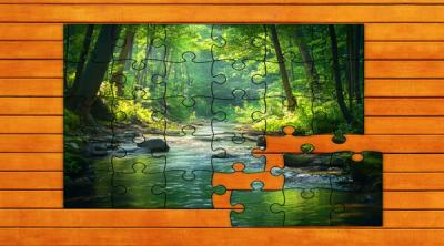 Screenshot of USA Nature's Trails Jigsaw Edition