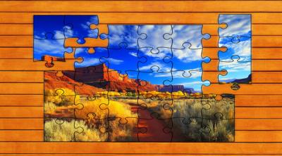 Screenshot of USA Nature's Trails Jigsaw Edition