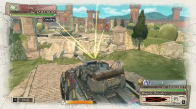 Screenshot of Valkyria Chronicles 4