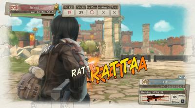 Screenshot of Valkyria Chronicles 4