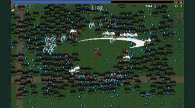 Screenshot of Vampire Survivors Game