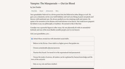 Screenshot of Vampire: The Masquerade a Out for Blood