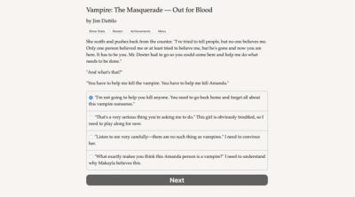 Screenshot of Vampire: The Masquerade a Out for Blood