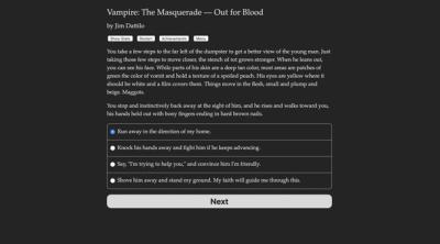 Screenshot of Vampire: The Masquerade a Out for Blood